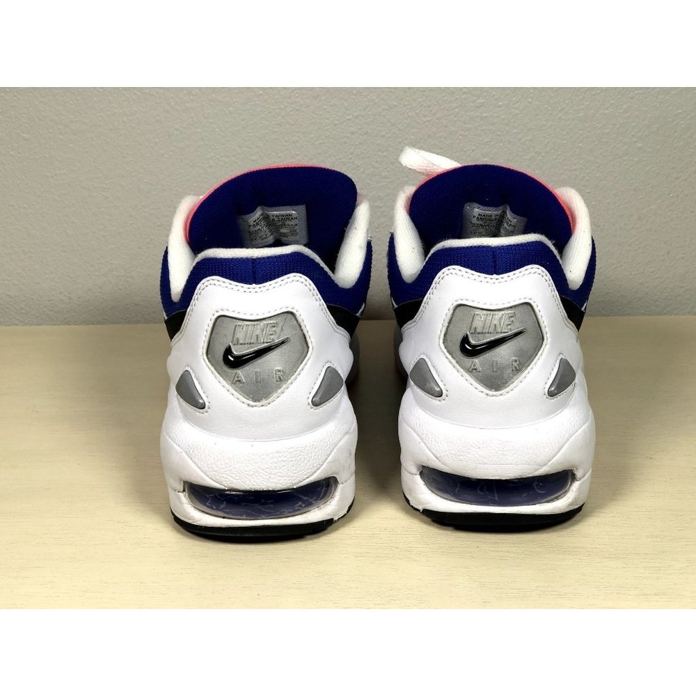Super Rare Nike PROMO SAMPLE Air Max 2 Light '95 Black White Shoes Promotional - Picture 6 of 10